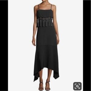 NWT Black Cinq a Sept Silk “Nolana” Dress.